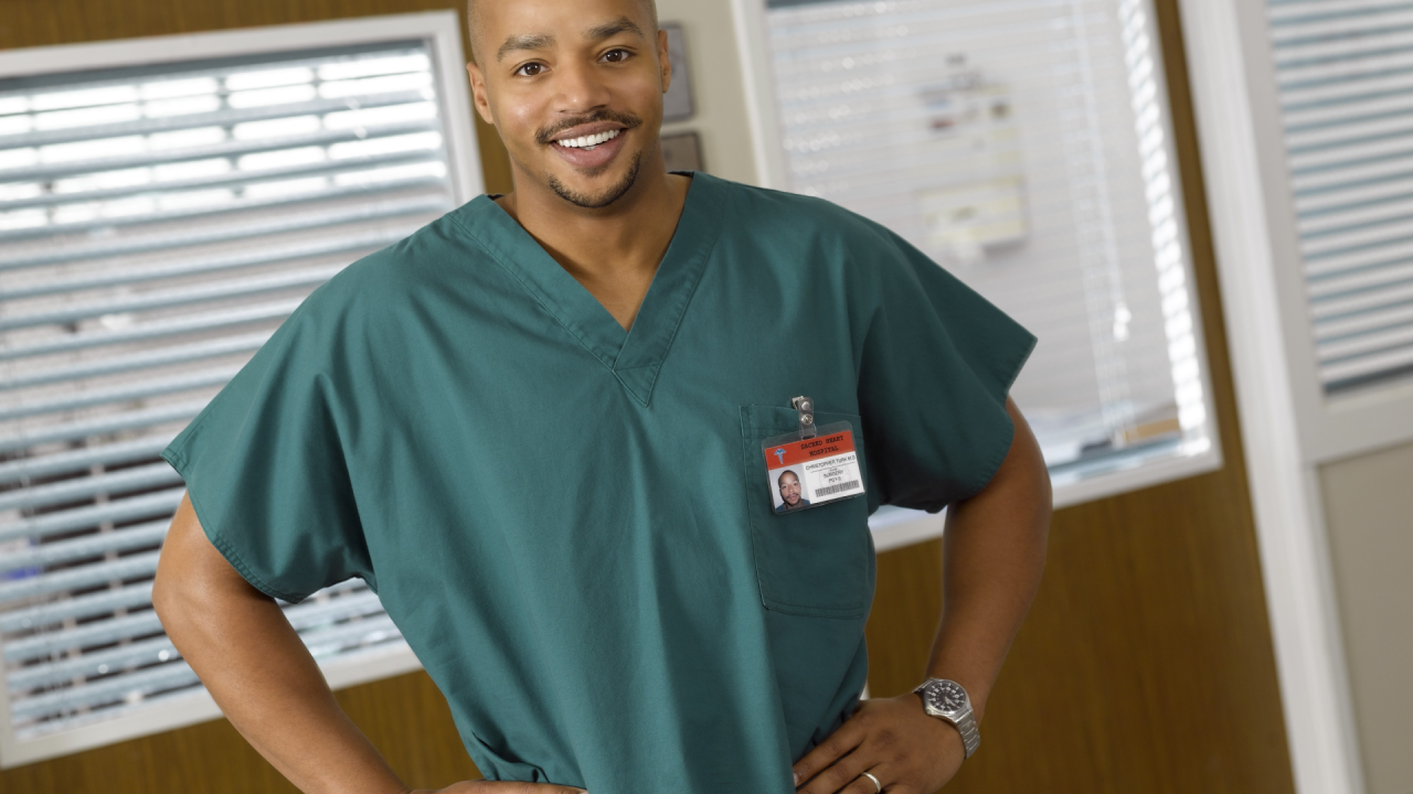 Дональд Фэйсон в сериале «Клиника»