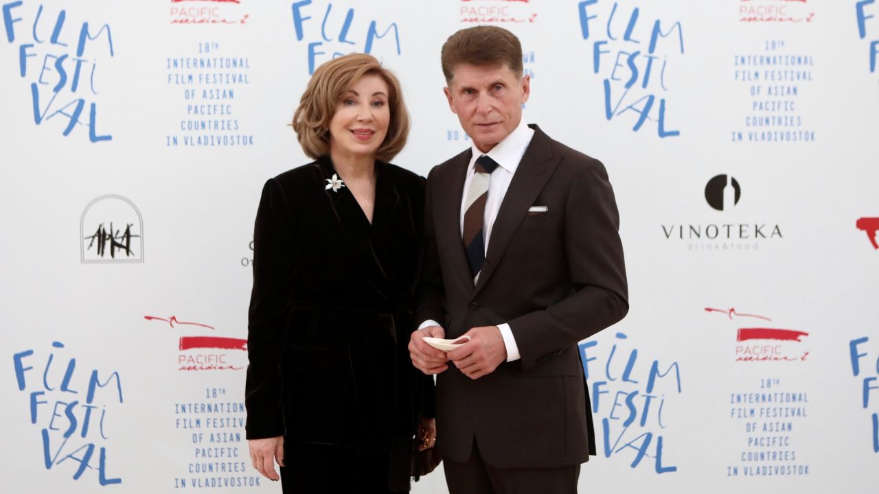 Олег Кожемяко с женой Ириной Герасименко