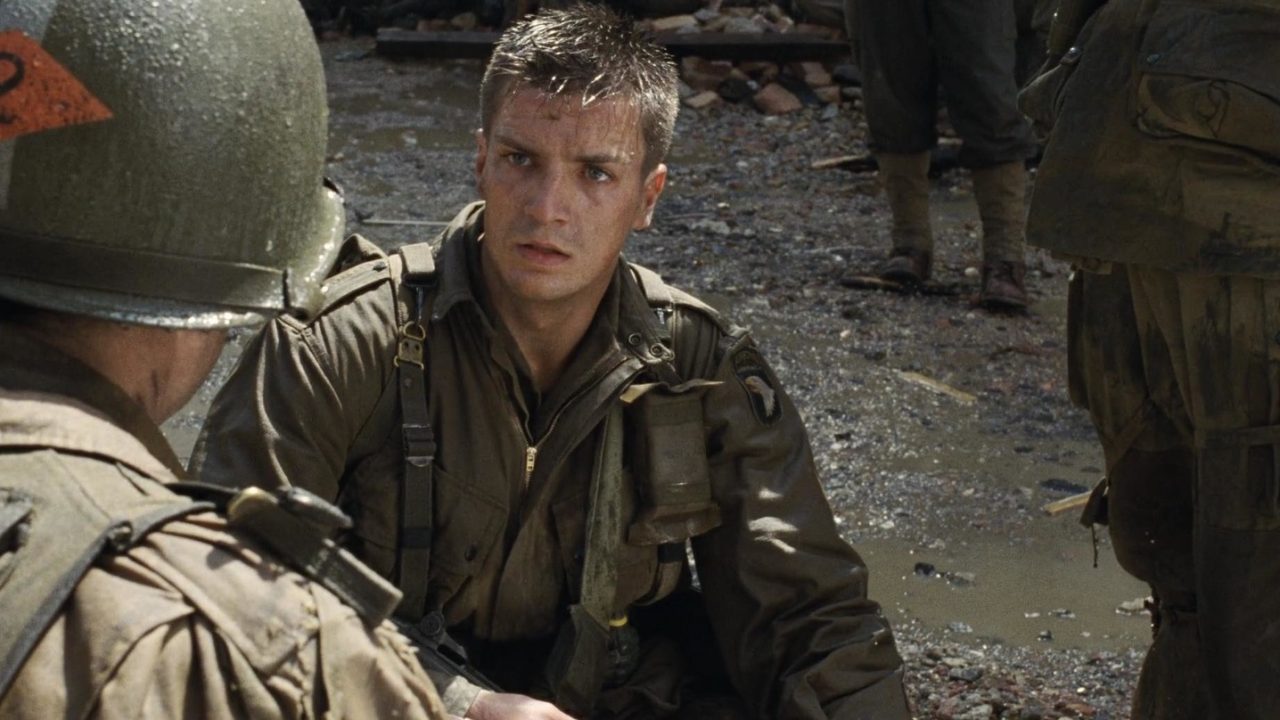 Nathan Fillion in Saving Private Ryan (1998)