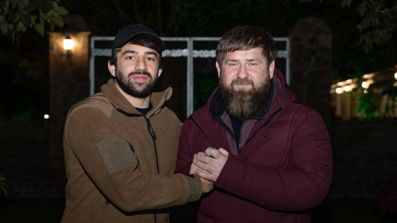 Яков Хачанян и Глава Чеченской Республики Рамзан Ахматович Кадыров