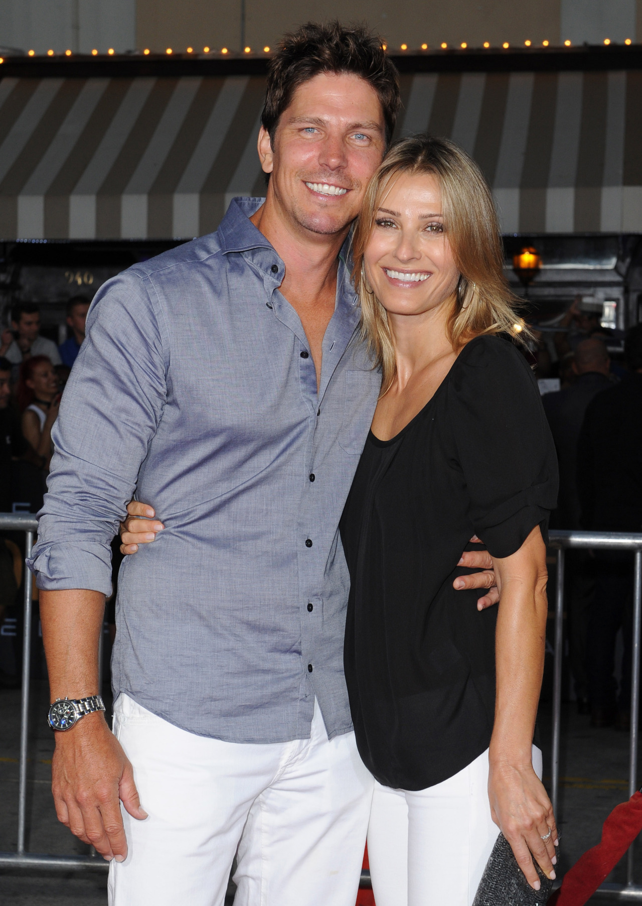 sandra-hess-with-husband-michael-trucco